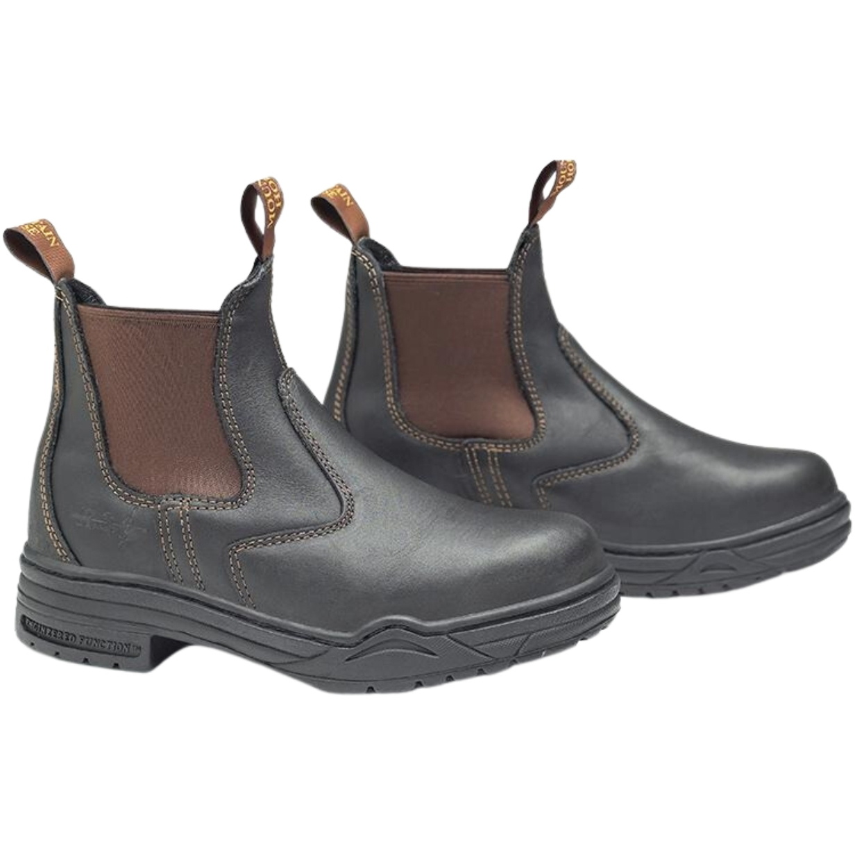 Mountain Horse Protective Jodhpur Boots - Brown | The Drillshed